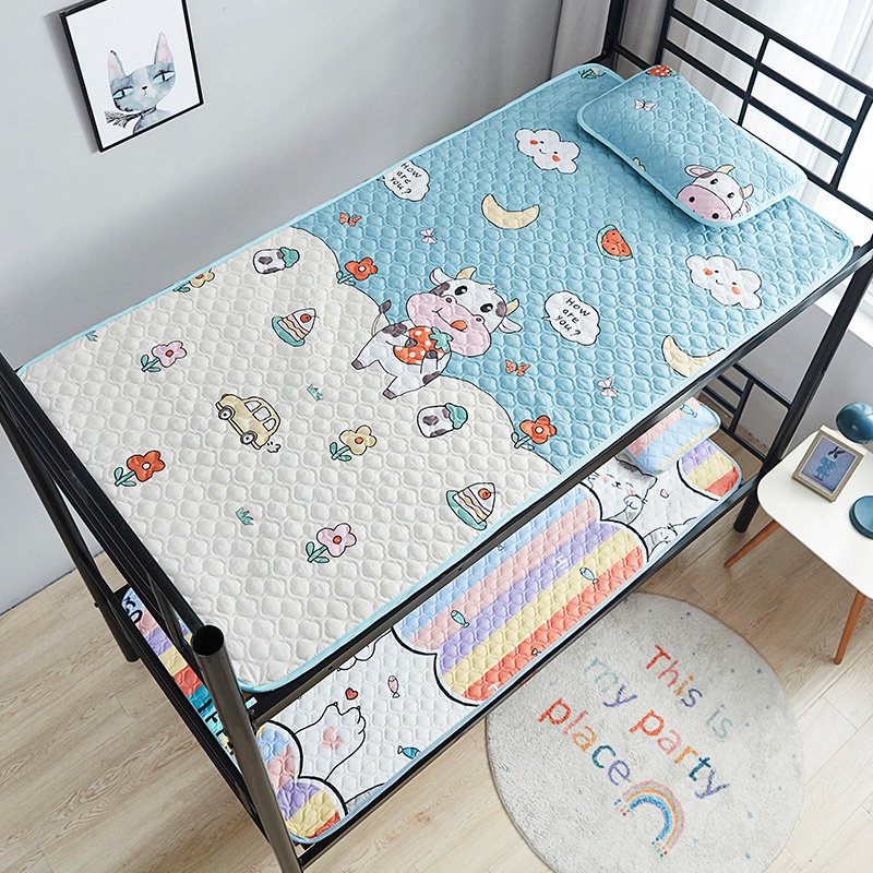 Pure cotton mattress upholstery home children's student dormitory single bed single bed mattress pad is non-slip thickening custom