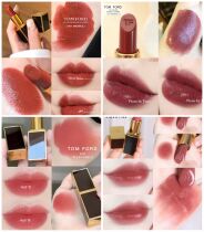 TOM Ford TF Black Tube Lipstick 01 02 100 510 511 Bright Orchid Powder Gold Tube 16 Thin Tube 24