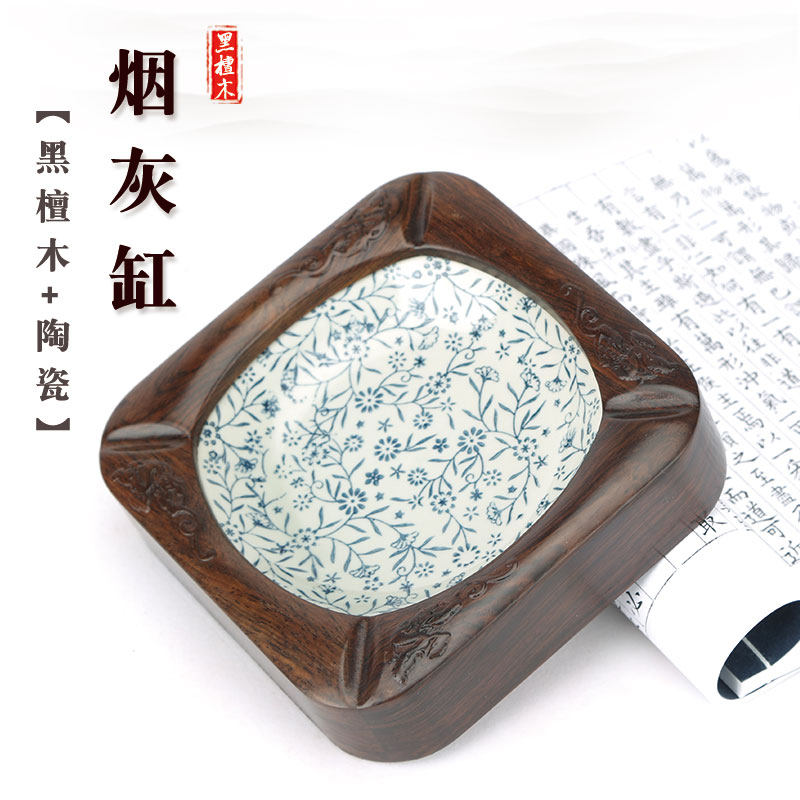 Redwood Craft Cigarette Cellular Craft Cigarette Cell Wood Sculpture Craft Simple Retro Smoke Extinction Cell