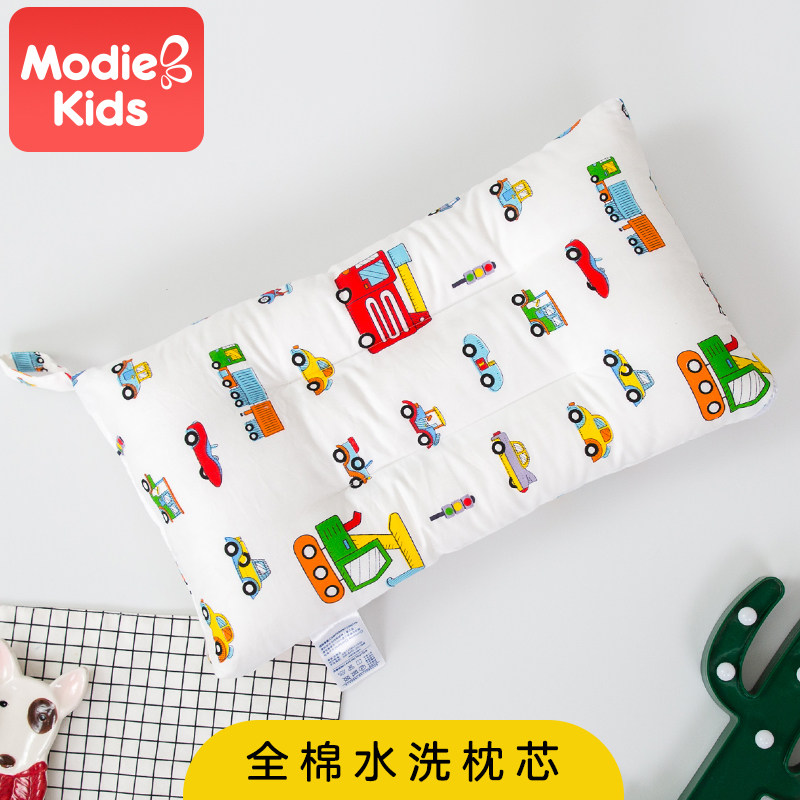 Child Pillow Pillow Core Pure Cotton Nursery Small Pillow Newborn Baby Baby Pillow Cervical Spine All Season Universal