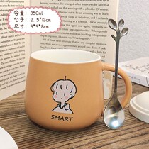 Milk box shape Cup Japanese glass cow net red cute square cow microwave oven can Heat home creative breakfast
