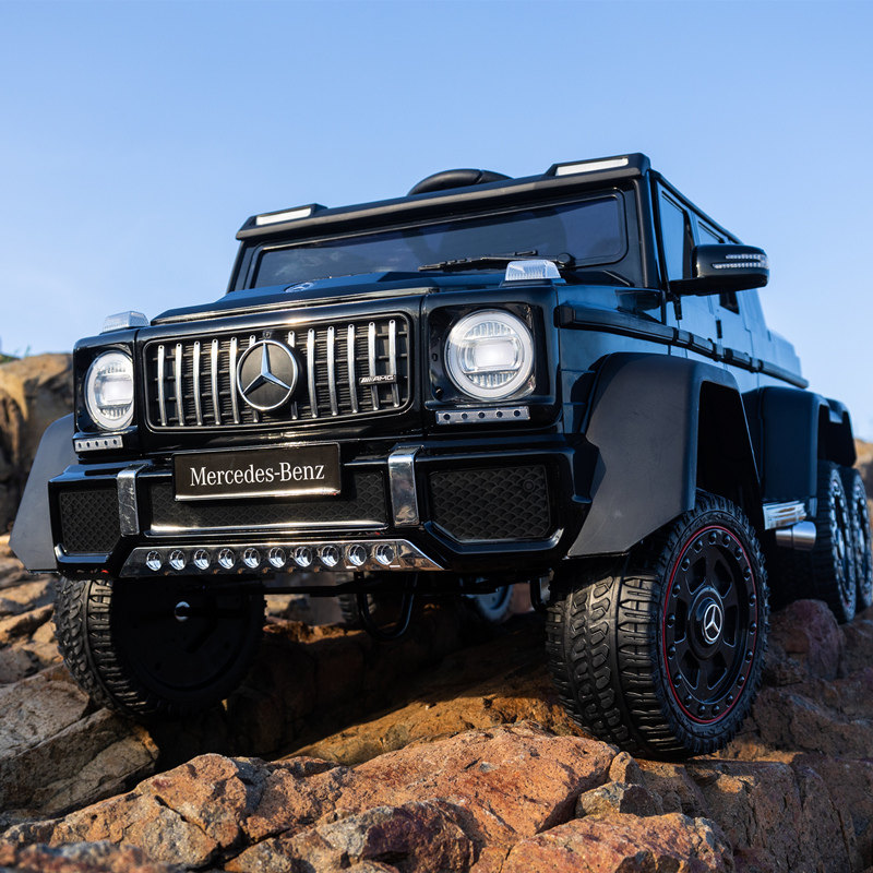 Mercedes-Benz Children's Electric Car 4-wheel Remote Control Double Road Baby Toy Car Can Adult Child Car