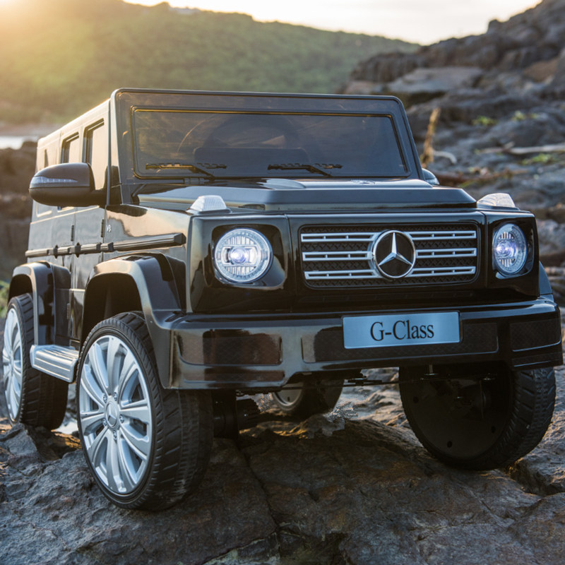 Mercedes-Benz big g children's electric car four-wheel off-road car children's toys can sit with remote control net red car