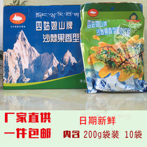 Promotion Siguniang Mountain Sichuan Aba Specialty Small Gold Sea Buckthorn Fruit Powder Solid Beverage 10 Bags