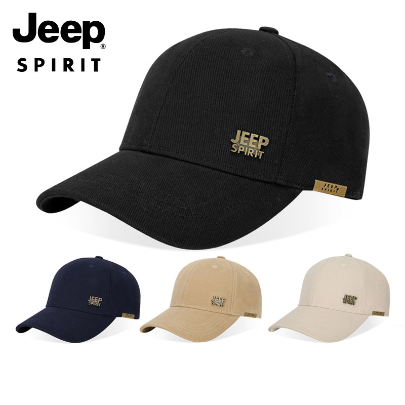 JEEP jeep hat men's baseball cap summer new middle-aged and elderly sunscreen sun hat women's peaked cap men's tide