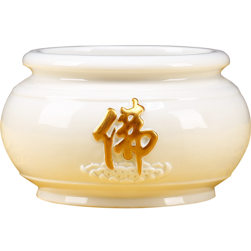 梵趣家用供奉香炉小号大号室内佛堂观音财神香炉佛具用品陶瓷香座