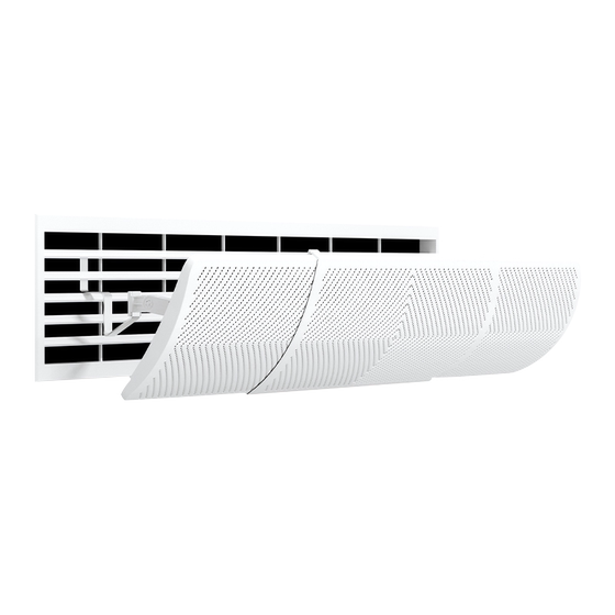 Central air -conditioning windshield hillture blasting air outlet air outlet air outlet air -conditioning shield anti -direct blow guidelines