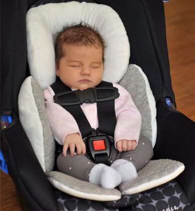 Newborn Baby Stroller Cushion Lift Basket Safe Seat Inner Cushion Protective Cushion Warm Cushion Cotton Cushion Baby Waist Cushion Universal