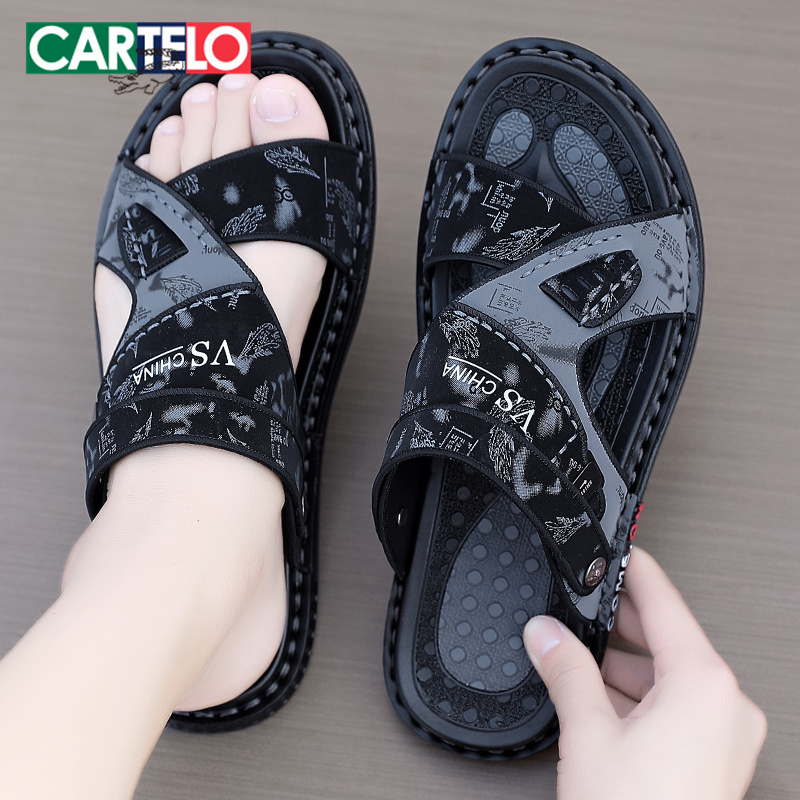 Men's Sandals 2026 New Summer Outdoor Large Size Slippers for Men 227.3kg for Driving and Beach Use