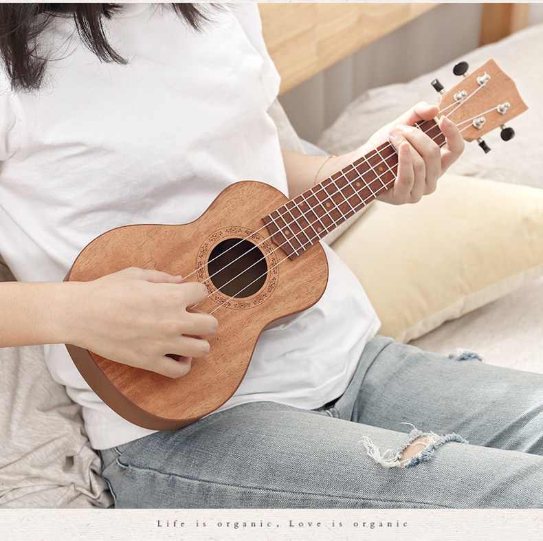 Детская гитара 儿童初学者小吉他可弹奏尤克里里仿真乐器琴男孩女孩宝宝迷你玩具
