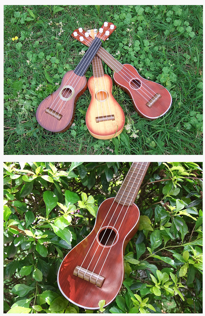 Детская гитара 儿童初学者小吉他可弹奏尤克里里仿真乐器琴男孩女孩宝宝迷你玩具