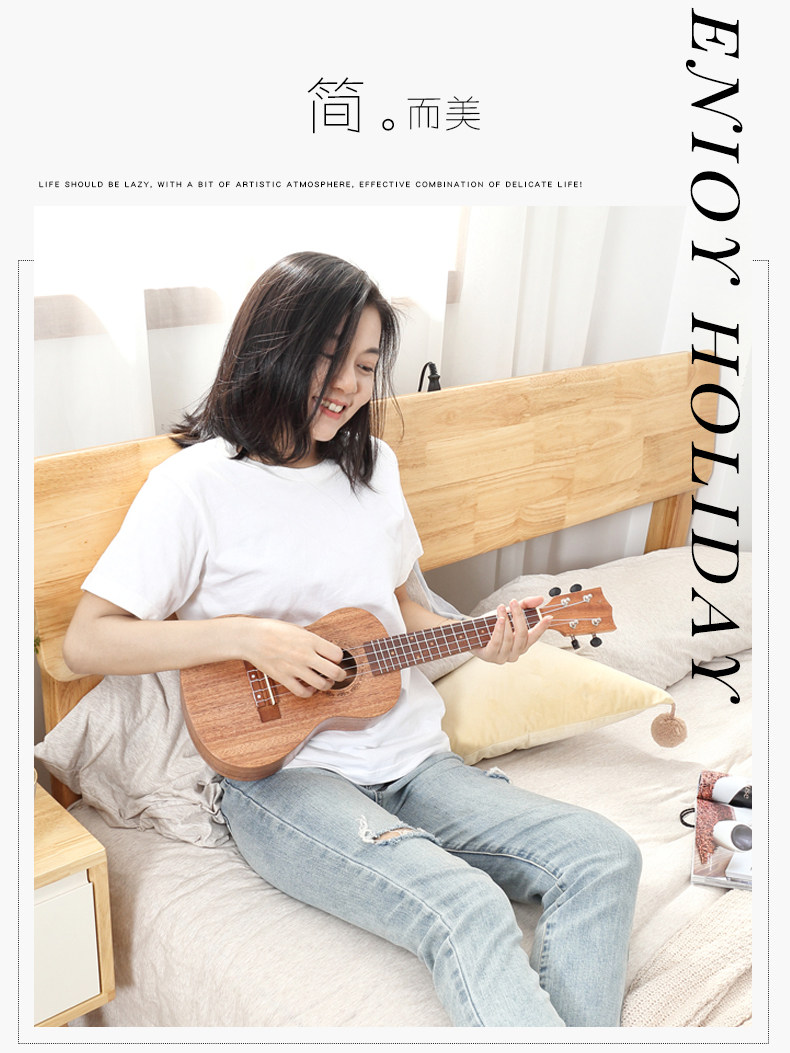 Детская гитара 儿童初学者小吉他可弹奏尤克里里仿真乐器琴男孩女孩宝宝迷你玩具