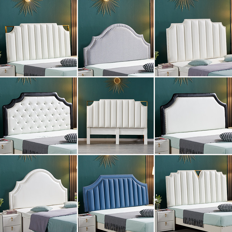 Light extravagant headboard soft bag minimalist modern tech cloth headboard single to buy 1 8 m tatami bed backrest plate on floor