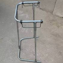 Garbage bag holder camping simple portable trash can outdoor garbage rack woven bag support rack food artifact