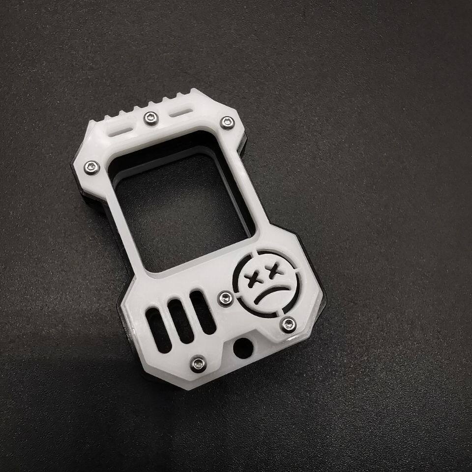 Outdoor FK Carbon Fiber EDC Finger Tiger Gloves Fist Buckle Self-Defense Vehicle Self-Defense Weapon Fight New Product Recommendation