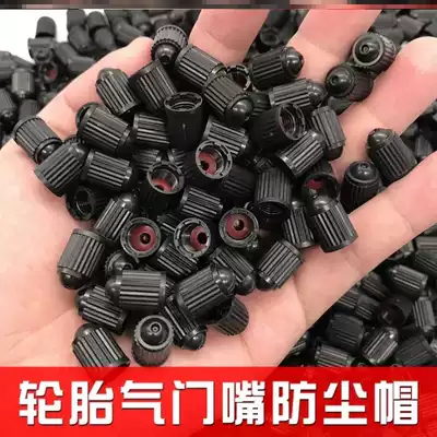 Electric car wheel hub plastic cap inflatable mouth French hat valve core car tire valve anti-theft cover
