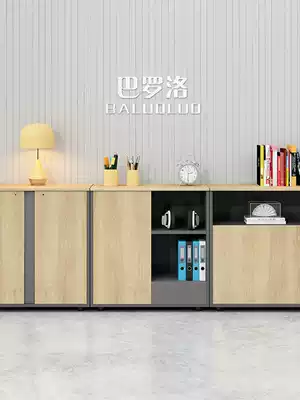 File cabinet wooden floor cabinet storage cabinet office storage cabinet mobile short cabinet file cabinet Cabinet Cabinet