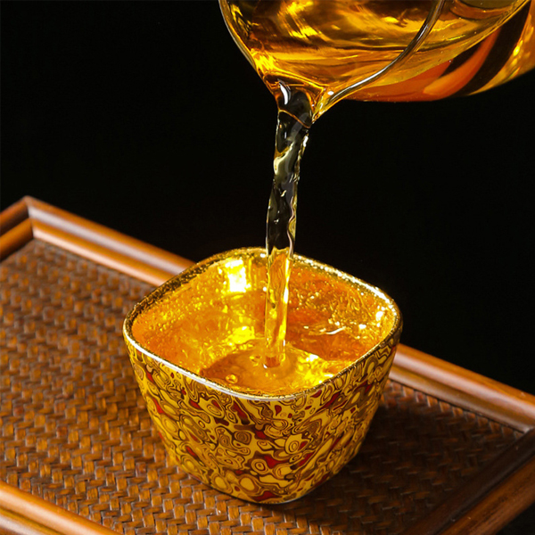 Master handmade master's cup lacquer art Quartet to the exquisite gift box of the cup to choose Youpindi shake-in the same paragraph