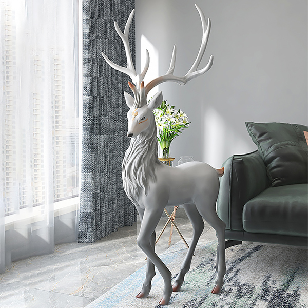 Nordic light extravagant creative god deer large upscale upswing with a touch of silence