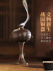 Warring States Period Incense Burner for Home Use, Indoor Incense Burner for Sandalwood and Agarwood, Xuan De Style Incense Burner, Decorative Incense Burner, Pure Copper