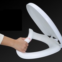 Foam soft silicone toilet cover universal household foam waterproof toilet cover