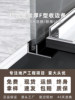 Aluminum Alloy F-Shaped Glass Slot Bathroom Partition Aluminum Profile Recessed Shower Room Embedded Parts U-Shaped Edge Strip