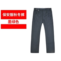 Осень и зимние чернила зеленые одиночные брюки