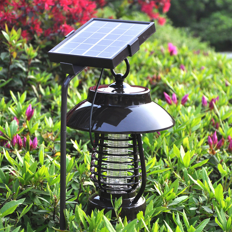 Solar lamp outdoor patio lighting lamps Home charging Mosquito Dual-use Lamp Waterproof Solar Mosquito lamp