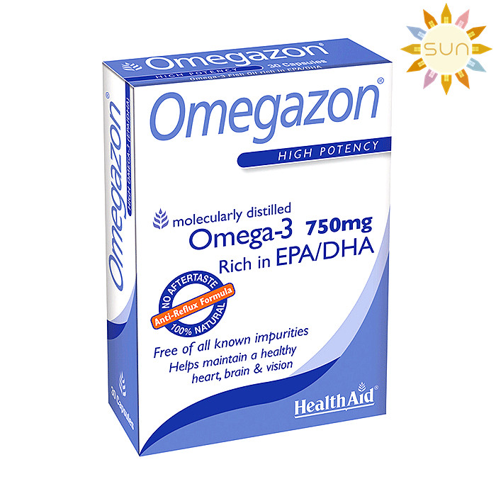 Macau British HealthAid Omegazon 60 Capsules
