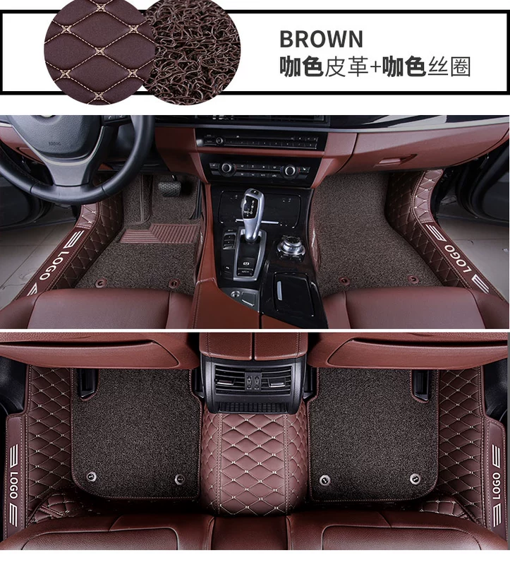 Thích hợp cho thảm lót sàn ô tô Dongfeng Nissan Liwei, bao quanh toàn diện đặc biệt của Nissan, phụ kiện sửa đổi nội thất kiểu cũ thảm macsim 3w