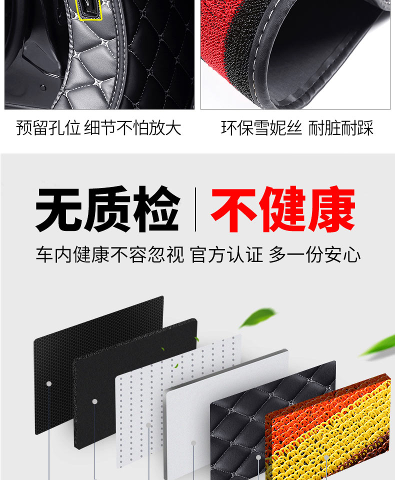 Kia K5 new and old model-specific full-coverage carpet-style car floor mats, waterproof and wear-resistant, original car foot mats