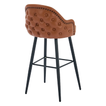 Retro style medieval bar chairs B&B commercial bar stools home island backrest high chairs coffee shop bar chairs