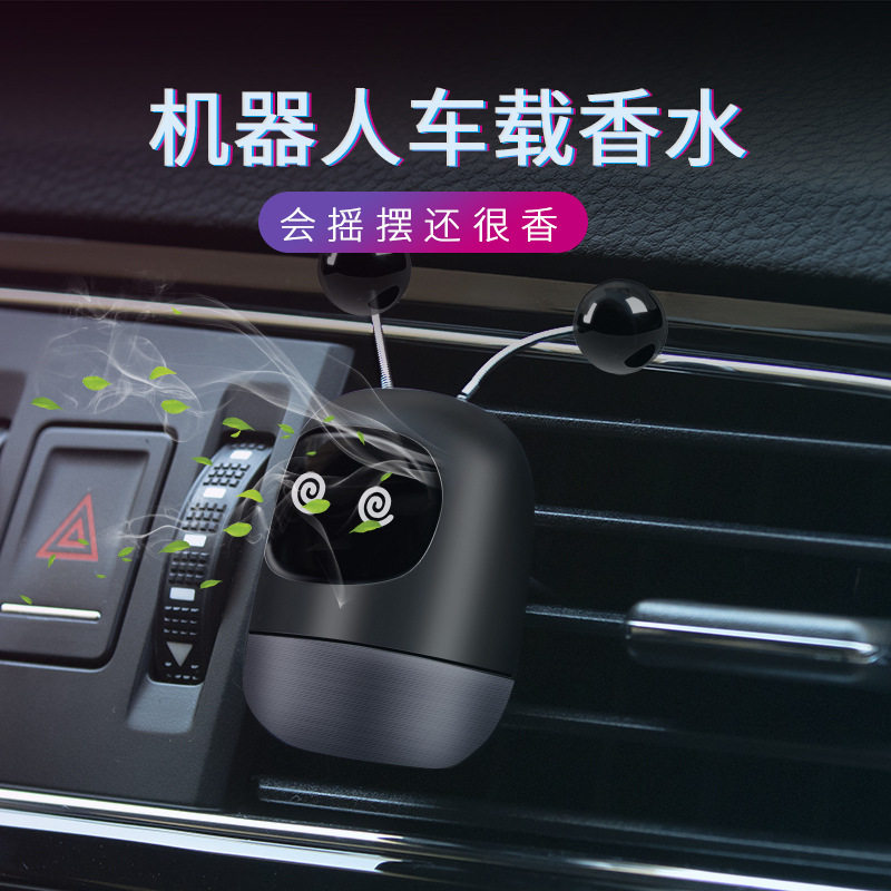On-board Incense Air Outlet Adornment Air Conditioning Car Perfume Pendulum Goddess Car Interior Accessories Scented Light Incense