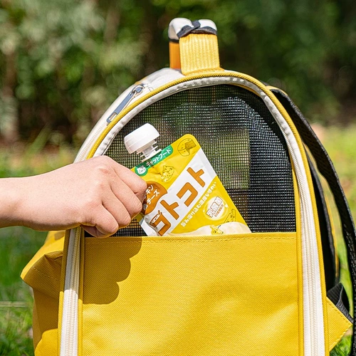 Вместительный и большой портативный дышащий школьный рюкзак для выхода на улицу, кролик, надевается на плечо, кот, домашний питомец