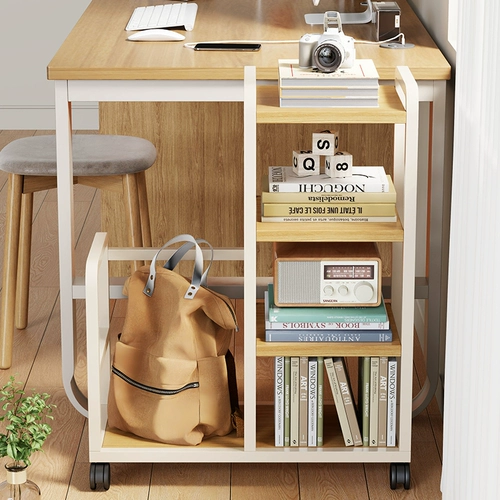 Тележка, чтение, книжный шкаф, простая многослойная система хранения для домашнего использования, книжная полка