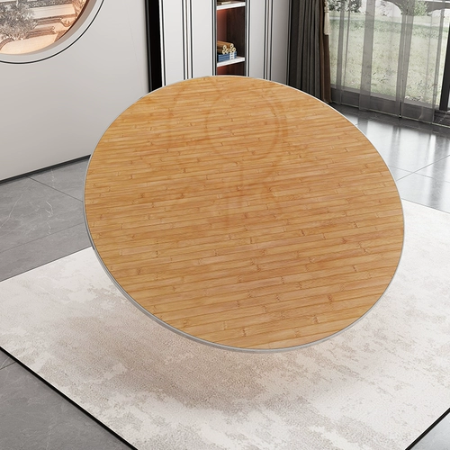 Обеденный стол из шифера, домашняя перегородка для рабочего стола, утолщенная настольная доска из цельного дерева, отделка, круглый стол, круглый диск, мрамор для ресторана