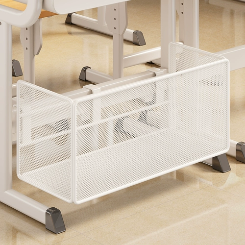 Подвесная корзина под ученическим столом, подвесная стойка для хранения, книжная полка для классной комнаты, артефакт для хранения без перфорации, корзина для хранения большой емкости