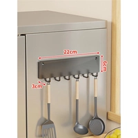 Магнитные крючки на шесть штук [черные] (2 шт.)