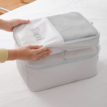 Travel bag detachable storage bag clothing waterproof large capacity shoe bag sleeve pull rod shoe storage bag portable travel