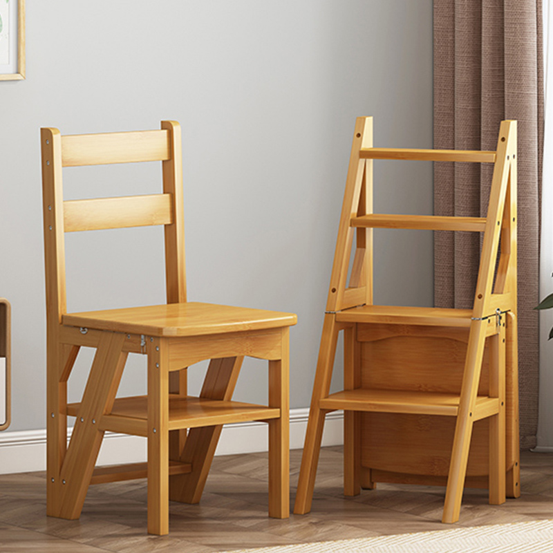 Household ladder chair ladder chair folding dual-use ladder stool indoor climbing pedal staircase home multi-functional one