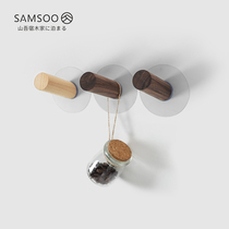 Hook strong adhesive Wall-mounted wall load-bearing suction cup Kitchen wall sticker No trace nail frame hook free punch sticky hook