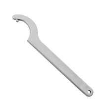 WEDO Dimension Stainless Steel Pin Hook Wrench Corrosion Resistant 304 Stainless Steel Crescent Wrench Hook Wrench