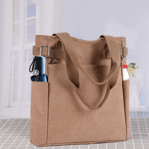 Work Sails Bungbag Women College Students Class Day Ensemble Large Capacity Packs Packs 2021 New Art Style Wind Busts Bag Single Shoulder Bag