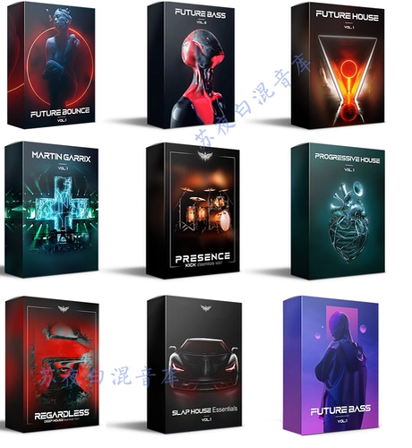 Ultrasonic Collection 11 наборов электронной музыки Future Bass, House, EDM, пакет предустановленных проектов