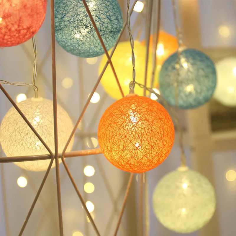 New Year Decorative Lights Flashing Lights Lights of the Star Stars Lights lights Decorative Lights On the Red Bedroom Scene Romantic Hanging Lights