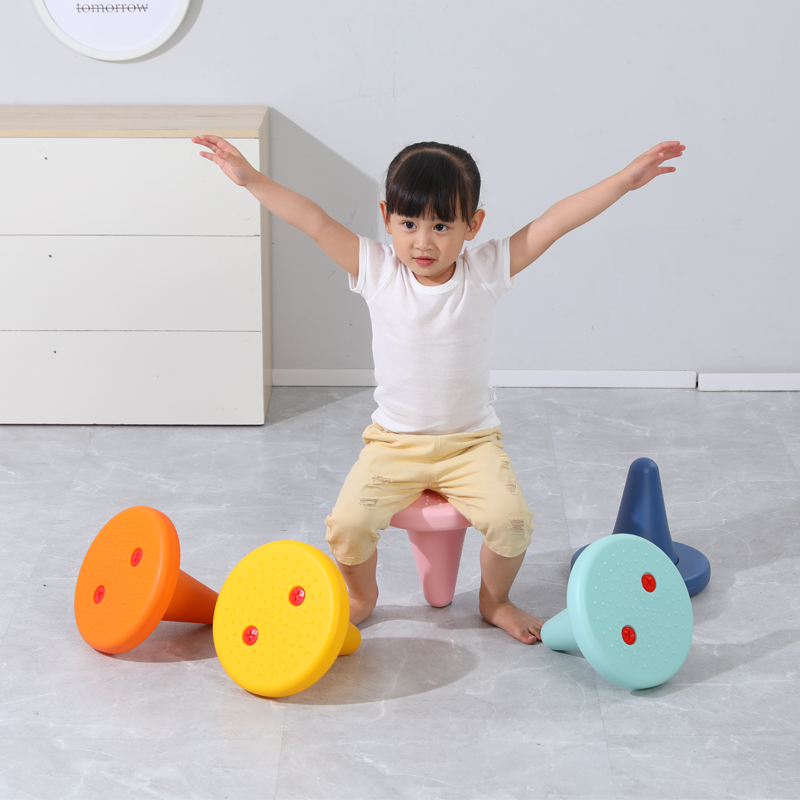Kindergarten children feel integrated training equipment Solo Bench Solo Chair Baby Sports Outdoor Early Education Toy Balance Chair