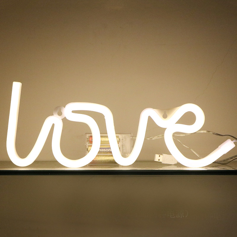 Creative aesthetic modeling lamp dormitory room decoration lamp party decoration lamp window shape decoration star love lamp