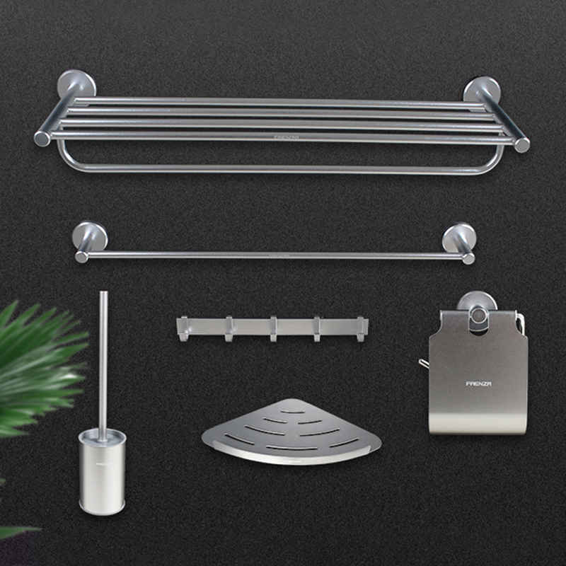 Faenza bathroom pendant set powder room storage towel bath towel rack toilet brush toilet paper holder FGJ46-A