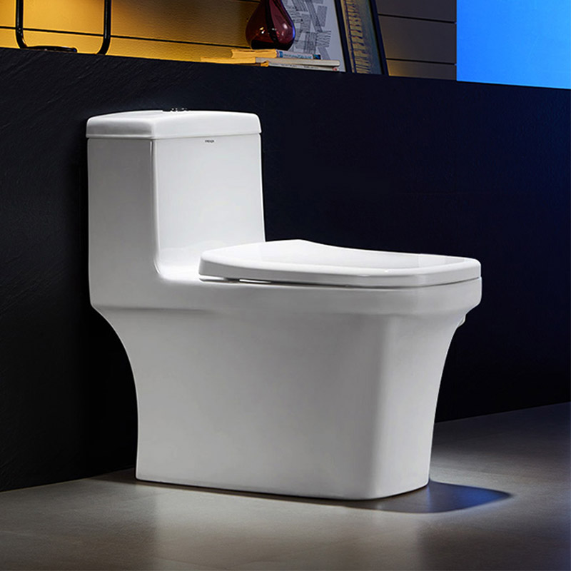 Farnsa Bathroom Home Toilet Makeup room Toilet Bowl Square Water Saving Siphon-Type Toilet FB16187