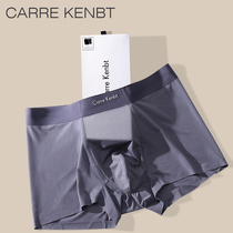 CarreKenbt mens underwear Ice Silk summer transparent boxer pants ultra-thin breathable modal boxer pants men